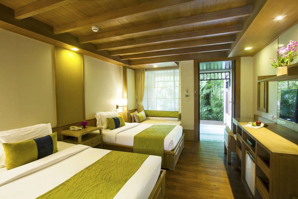 Deluxe Regency rooms with garden view or pool view at Chaweng Regent ...
