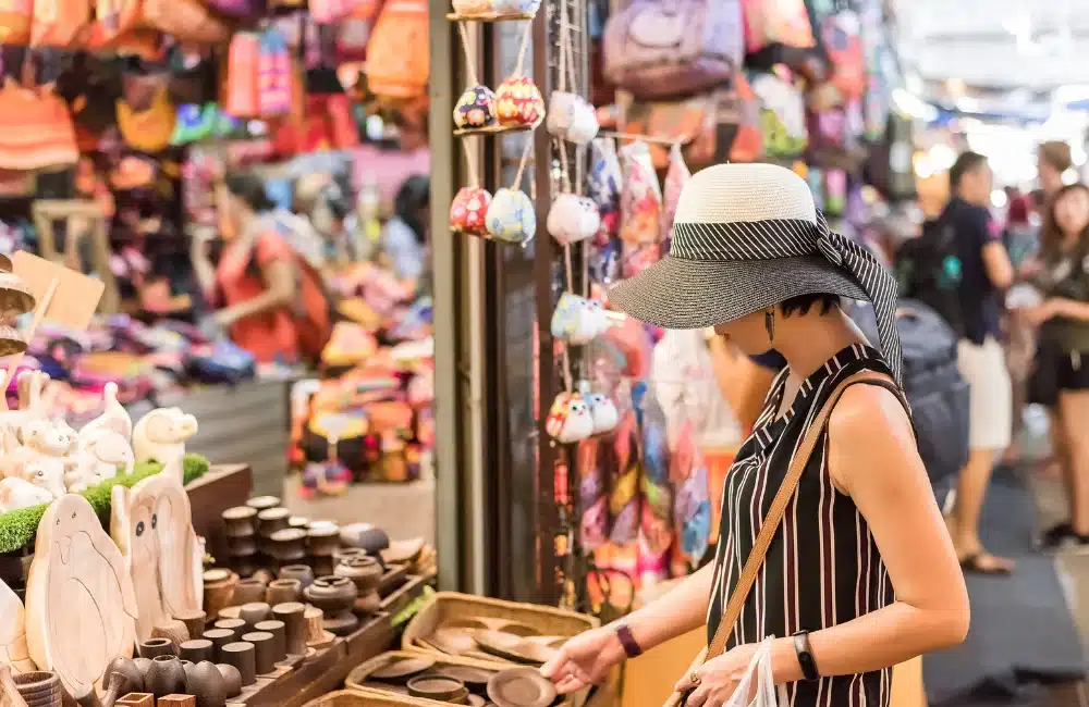 Chaweng Beach Road Shopping
